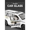 1/18 Scale Toyota Prado SUV Off-road Vehicle Alloy Scale Car Model Diecast Metal Sound and Light Collection Children Toy Car Vehicle Gift