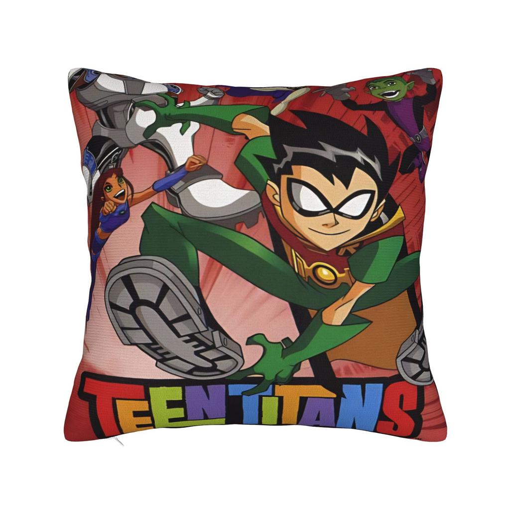 Подушки с принтом Подушки Teen Titans Go Beast Boy Постельное белье Чехол для подушки Декор Подушка для дивана Чехол Разные размеры