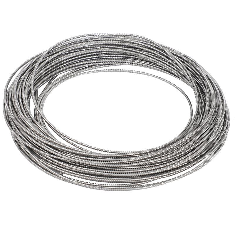 Rodent-Proof 304 Stainless Steel Flexible Conduit for Wire, Cable, and Fiber Optic Protection