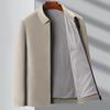 Модная мужская весенняя куртка 2026 года в стиле business casual - Большие размеры для пап среднего и пожилого возраста