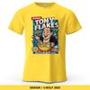 Футболка мужская с принтом Sopranos TONY FLAKES 100% хлопок оверсайз юмористические яркие графические футболки для женщин топы футболки уличная одежда