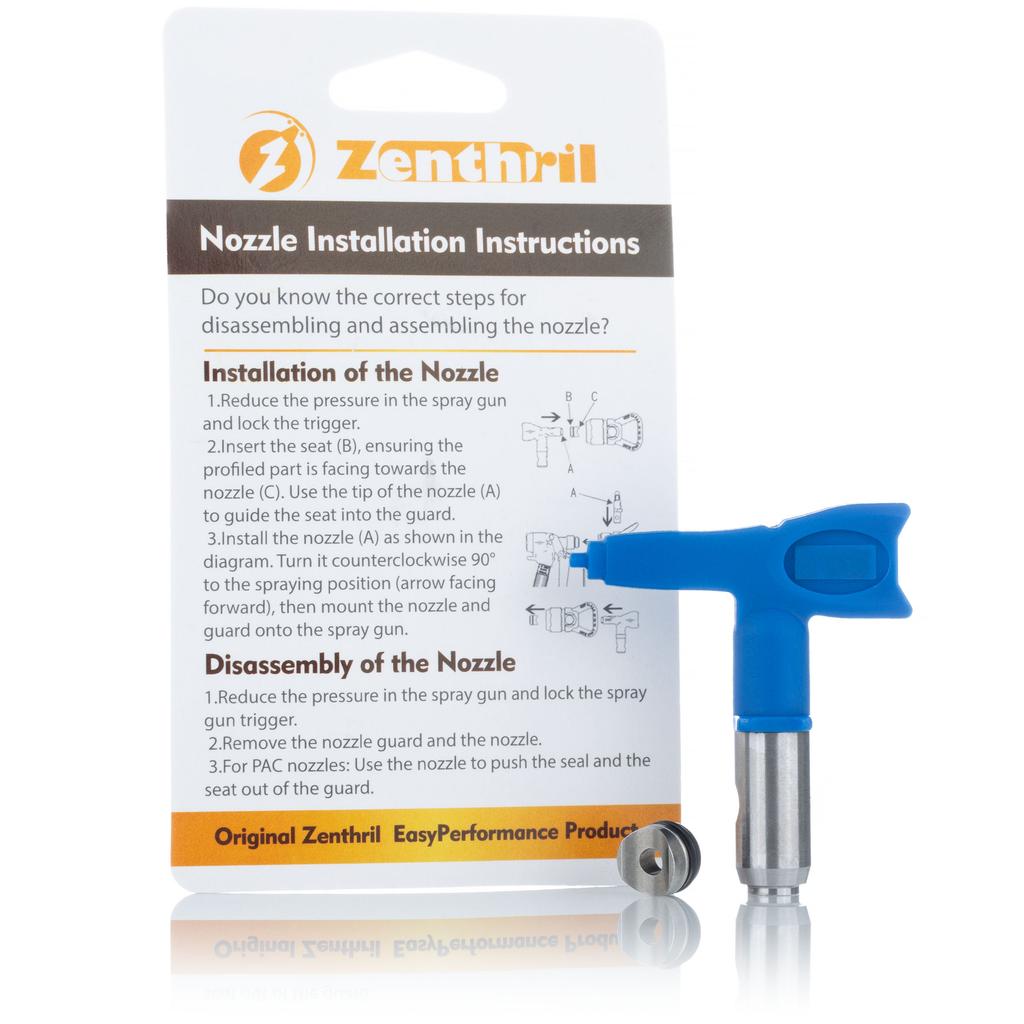 Zenthril SoftFlow low-pressure paint nozzle, model 512