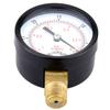 Vacuum Manometer Mini Dial Dual Scale Dial Gauge 1/4" NPT -30HG/0PS Vacuum Pressure Meter 2" Dial Digital Display Gauge