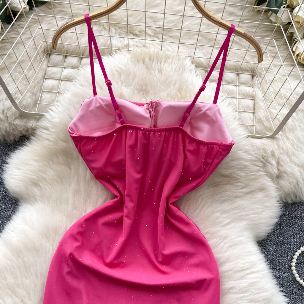 Летние женские сексуальные тонкие облегающие мини-короткие платья для вечеринок на тонких бретельках с открытой спиной