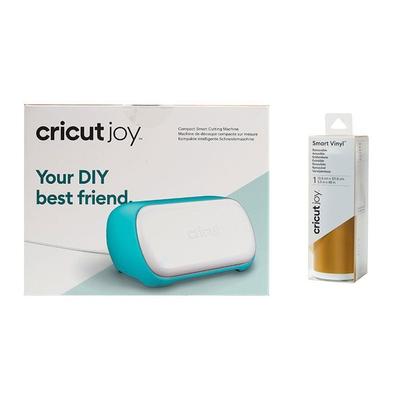 Режущая машина Cricut Joy + съемная матовая золотая виниловая пленка 121,9 x 13,9 см