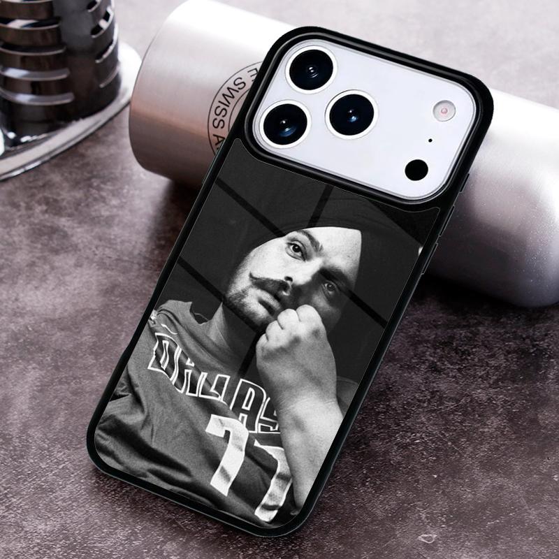 Чехол для телефона Sidhu Moosewala для iPhone 17, 16e, 15, 14, 13, 12, 11, Mini, Pro, MAX, мягкий силиконовый чехол