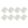 100 Pcs Clear Waterproof Bandage Transparent PU Square Water Block Adhesive Wound Bandages for Outdoors