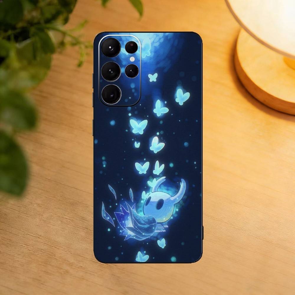 Чехол для телефона H-Hollow K-Knight для Samsung S25, S24, S21, S22, S23, S30, Ultra, S20, Plus, Fe, Lite Черный корпус
