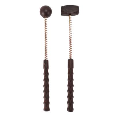 2 шт., ударный шар, молоток, массажер, куриные крылышки, дерево, снижение усталости, пружинный ручной удар, мяч Massa