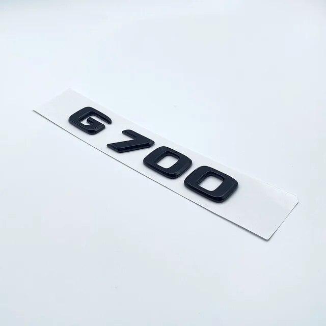 Подходит для Mercedes Benz Brabus, новый модифицированный автомобильный логотип G-класса G700 800 900, стандартная наклейка на задний хвост, автомобильная наклейка