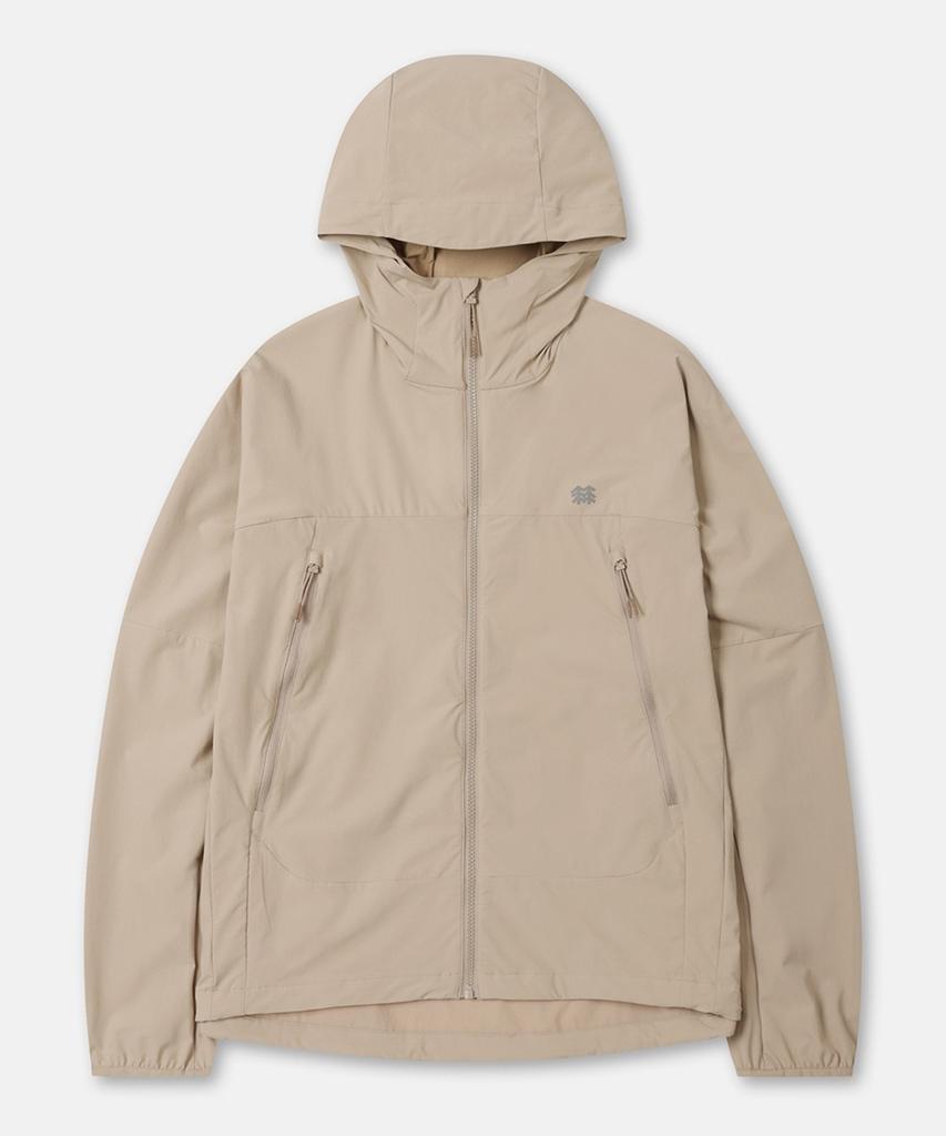 Kolon Sport Men'S Softshell Hooded Windproof Jacket (Set Up) Jwjjm26221Lbe