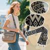 Bag Straps, Single And Double Shoulder Crossbody Straps, Woven Canvas Adjustable Backpack Accessories, Cross-border Ethnic Style.