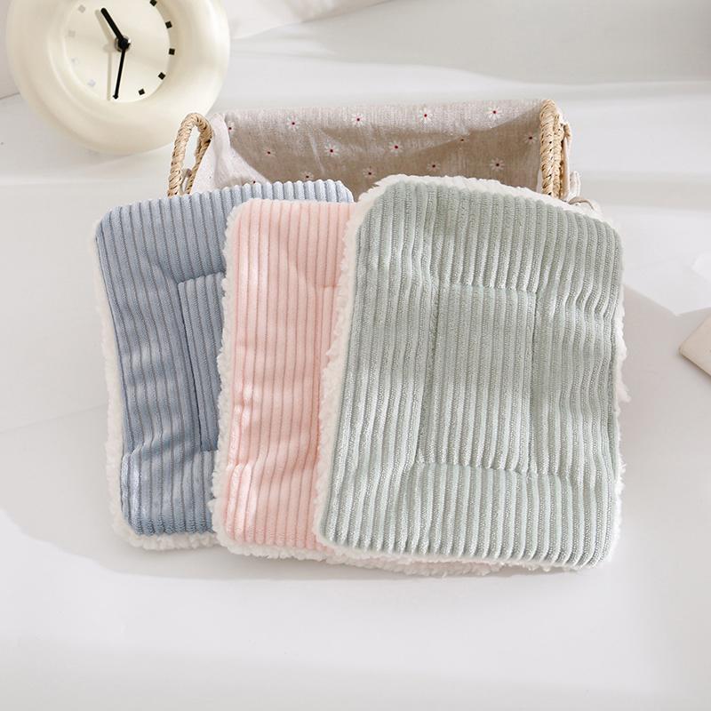 Кровать для хомяка, зимний теплый домик для белки, ежа, кролика, шиншиллы, коврик для кровати, дом, гнездо, аксессуары для хомяка