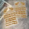 Модные Водонепроницаемые Для Honda Наклейки Светоотражающие наклейки для мотоциклов, 3M предупреждение о безопасности ночью в темноте шлемы для скутеров