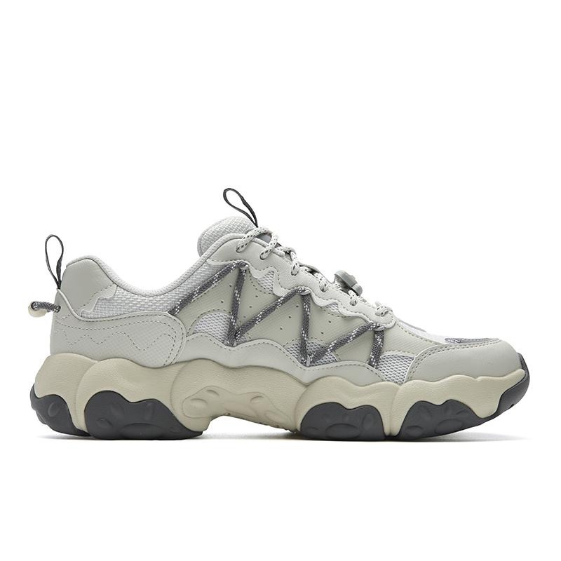 Fila FLUID 6 Амортизация Устойчивость к истиранию Покрытие Легкие Низкие Массивные Кроссовки Мужские Серый F12M612137FSW