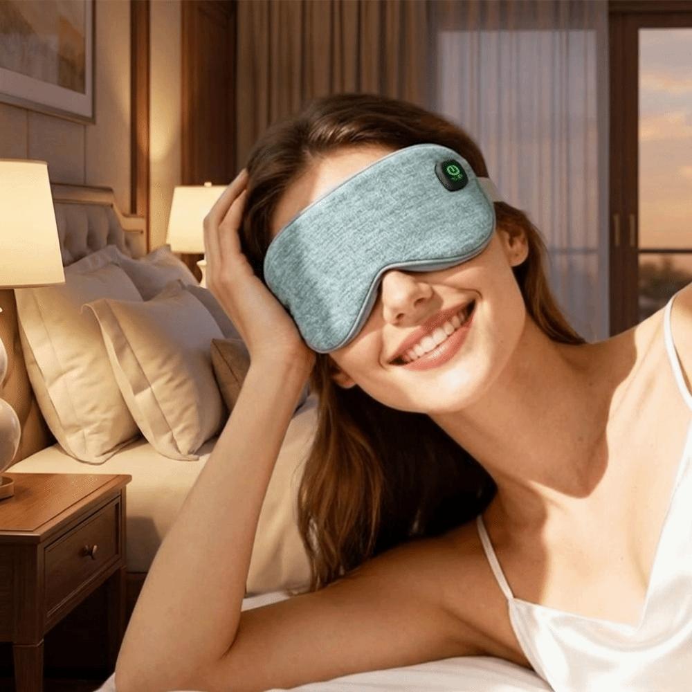 Rechargeable USB Temperature Control Eye Mask Cordless Heating Sleep Eye Mask Sleeping