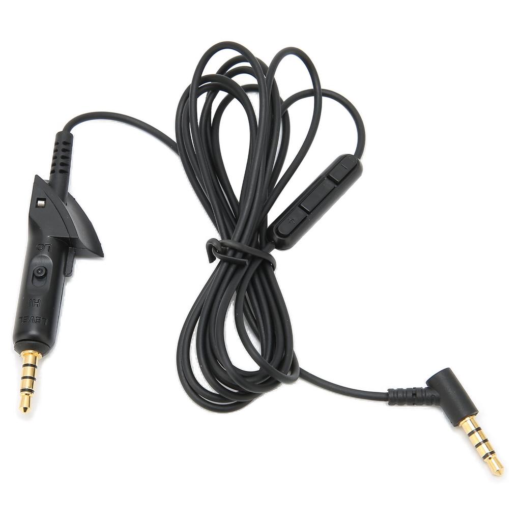 Replacement O Extension Cable with Microphone and Volume Control for QC15 Headphones