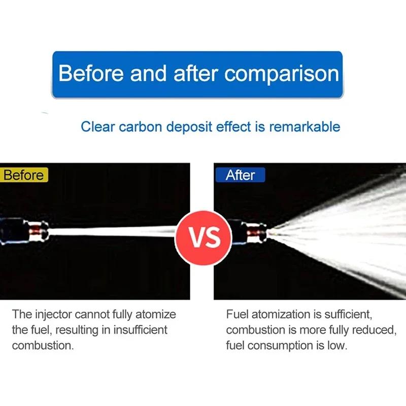 10 шт. Очиститель каталитического нейтрализатора, каталитический очиститель для двигателя автомобиля, грузовика, мотоцикла, очиститель выхлопной трубы, удаление углерода