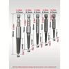 10pc Hexagonal Shank Broken Head Screw Extractor Screw Broken Head Screwdriver for Taking Out Electric Drill Tool Set