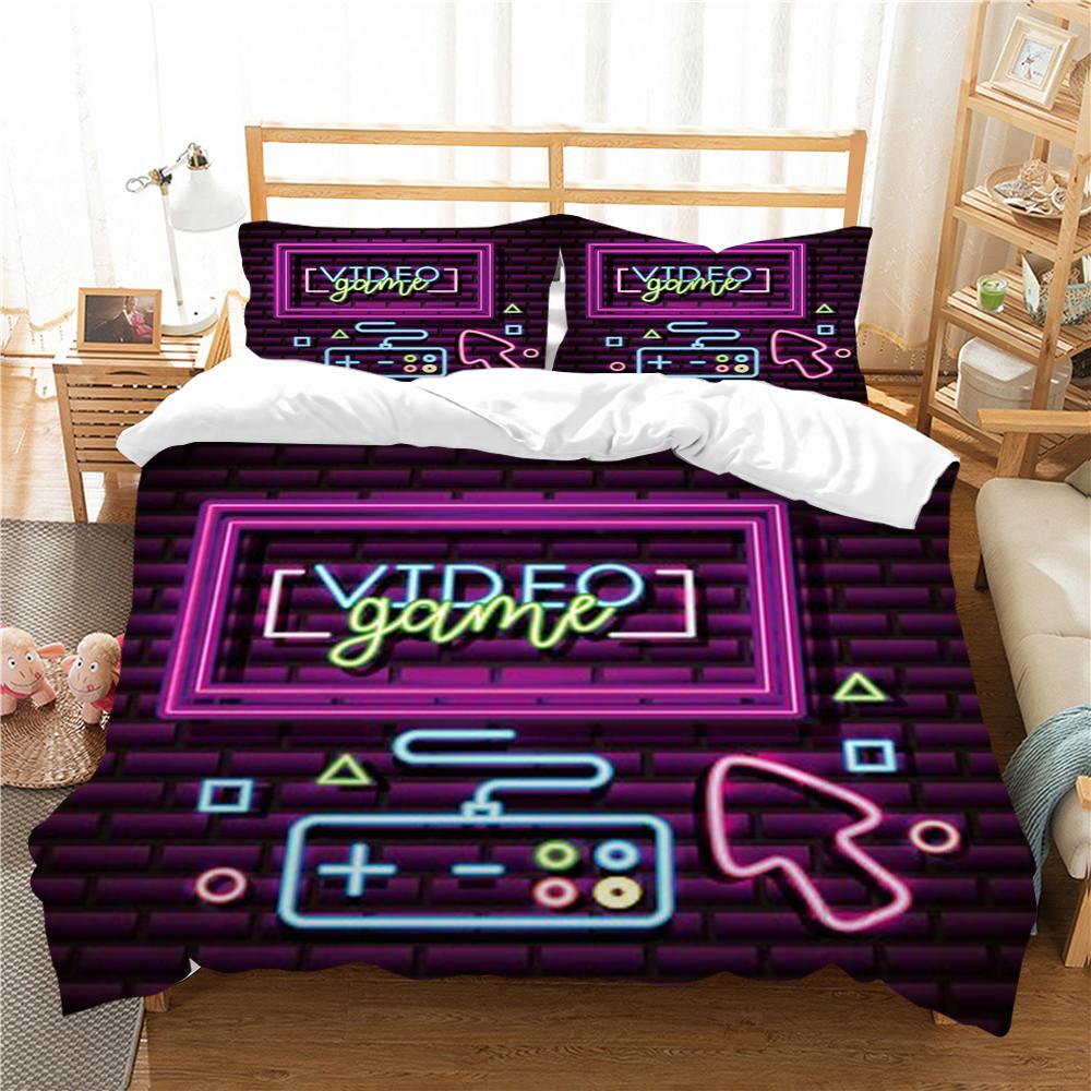 3D Cool Gamepad Bed Set Quilt Covers Comfortable Duvet Cover Home Bedroom Decor Hot Sale Bedding Cover Set