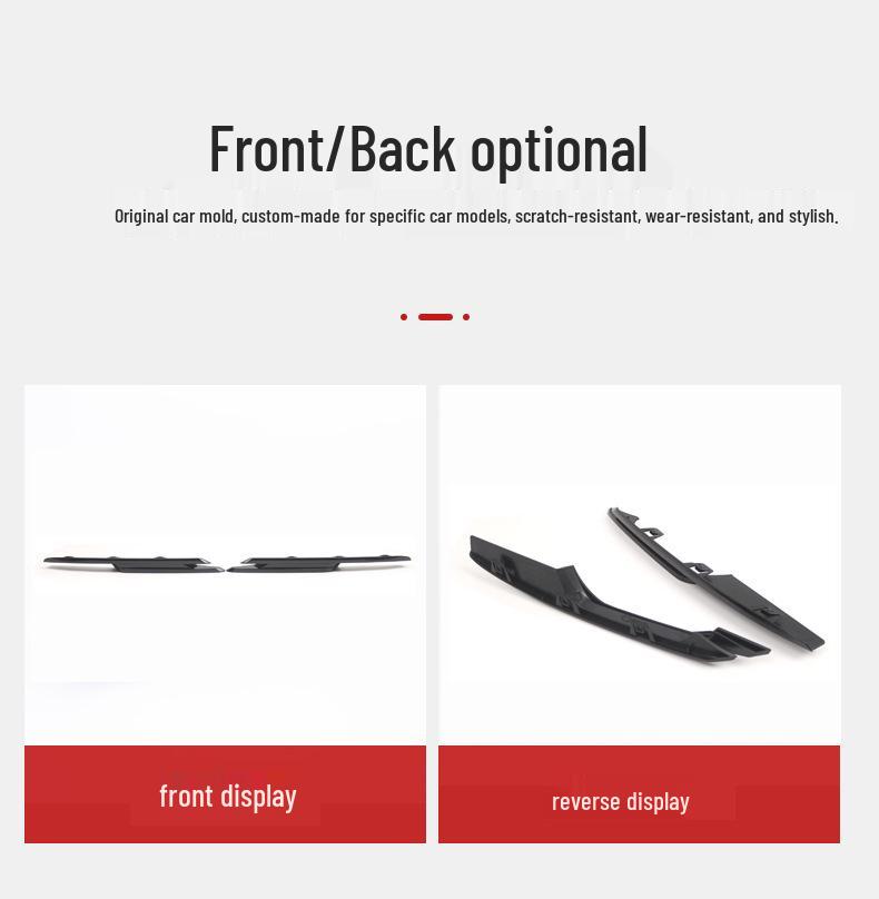 BMW 3 Series F30 Luxury 13-15 Front Bumper Grille Fog Light Trim Strip