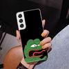 Милые лягушки Вечеринка Грустный Пепе Чехол для телефона Samsung Galaxy S26 S25 Edge S23 S24 Ultra S22 Plus S21 S20 FE Уникальная крышка Мягкий чехол G