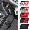 3D алюминиевая наклейка на автомобиль Логотип-эмблема GR SPORT Значок Декор окна и кузова автомобиля Для Toyota Corolla C-HR RZ RC RS Prius Аксессуары
