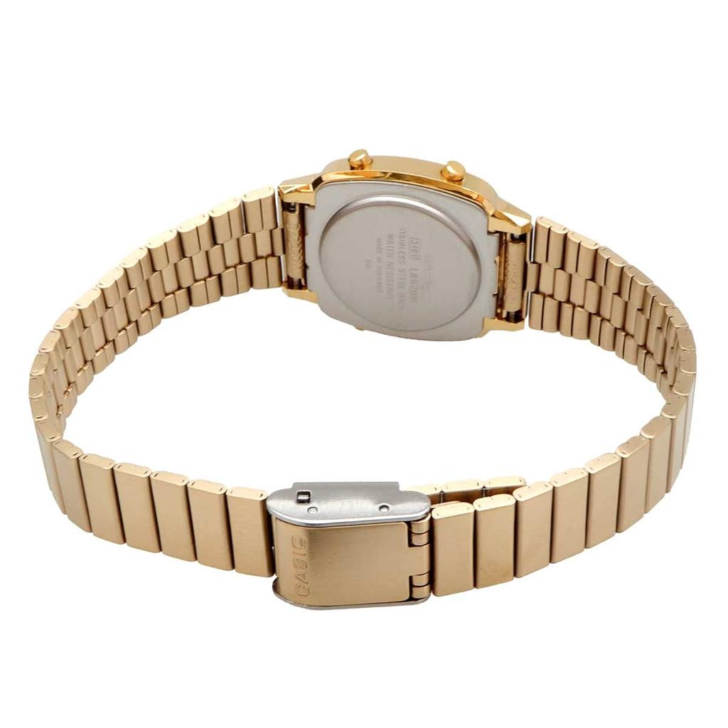 Casio Часы цифровые НОВЫЙ дизайн Gold x Black Overseas Модель [Casio] Женские LA670WGA-1 [Товар]