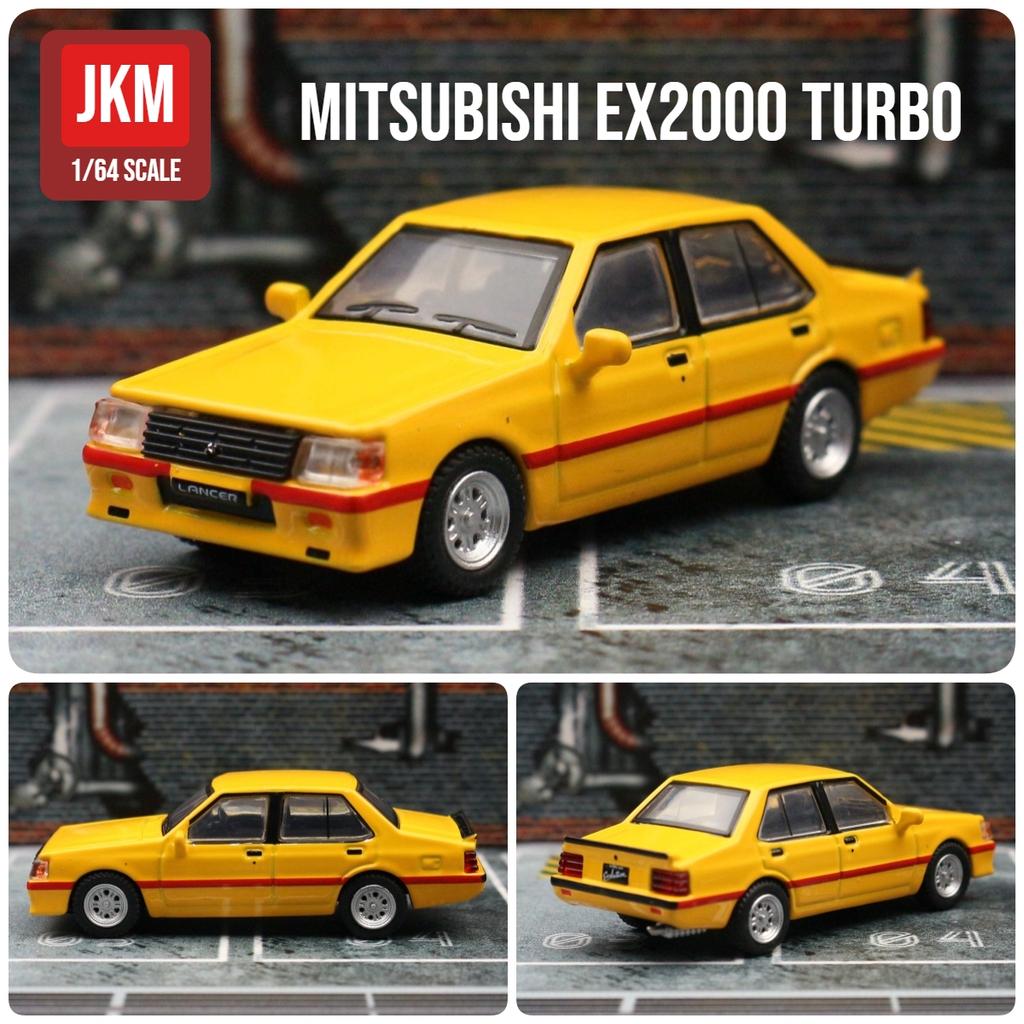 1/64 Mitsubishi Lancer Evolution EVO Toy Car Miniature 1:64 JKM Racing Model Free Wheel Diecast Alloy Collection Gift for Boy