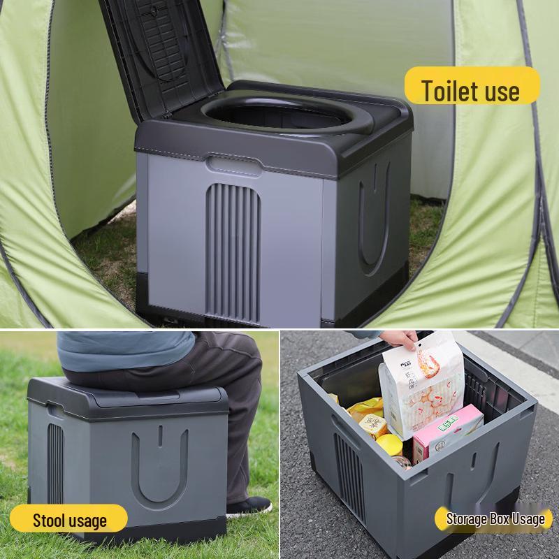 Portable Folding Outdoor Camping Toilet
