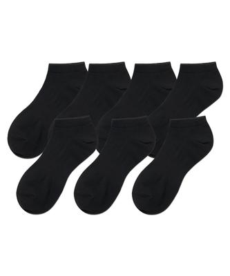 MUSINSA STANDARD Short Socks 7-Pack [Black]