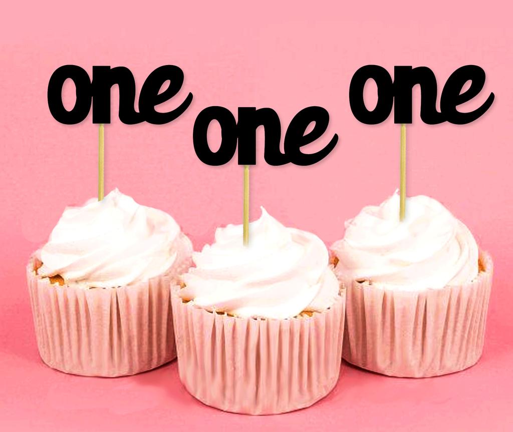 Дарлинг Сувенир| Топперы для кексов на первый день рождения | Десертные украшения - упаковка