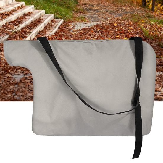 Leaf Shredder Pouch Zipper Design Convenient Smooth Surface Lightweight Collapsible Drawstring Closure Easy To Clean Oxford Vacuum Leaf