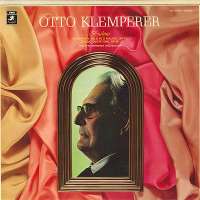 Виниловая пластинка ОТТО КЛЕМПЕРЕР THE PHILHARMONIA OR Брамс Симфония № 2 Ре мажор O EAC40051 ANGEL Япония Obi Классика Б/у