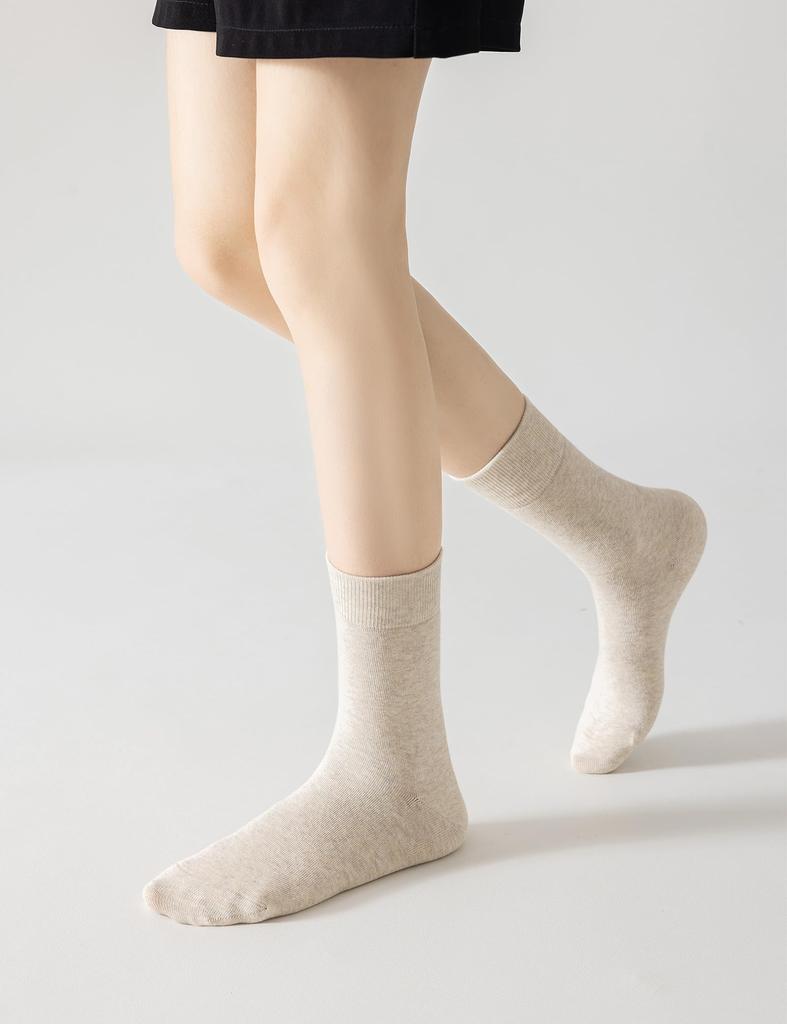 Термо Теплые повседневные кроссовки Цветной запах для всех Для школы 5 [AOIREMON] Женские носки, простые, плотные, не душные, женские носки, стильные, милые,