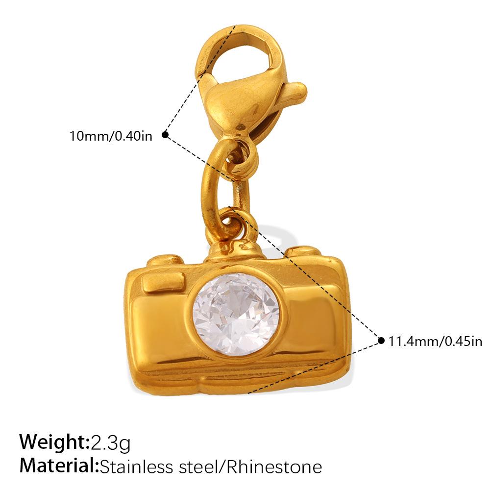 Cute Versatile Camera Envelope Multi-Element Lobster Buckle Pendant Does Not Fade Diy Accessories