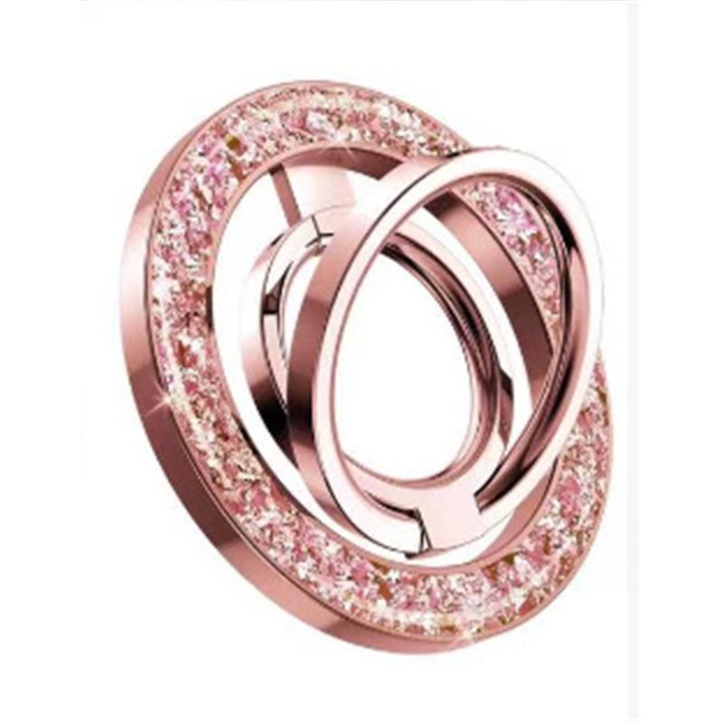 360° Rotating Magnetic Glitter Phone Ring Holder