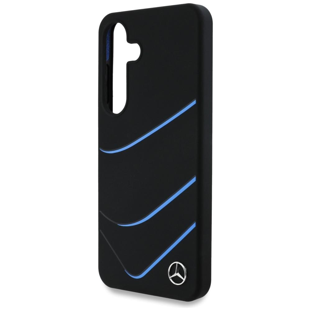 Etui do Samsung Galaxy S25 Mercedes MagSafe Czarne
