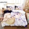 3D печать аниме каваи девушки новый игровой комплект постельного белья односпальный двуспальный двуспальный комплект постельного белья для взрослых и детей спальня пододеяльник наборы