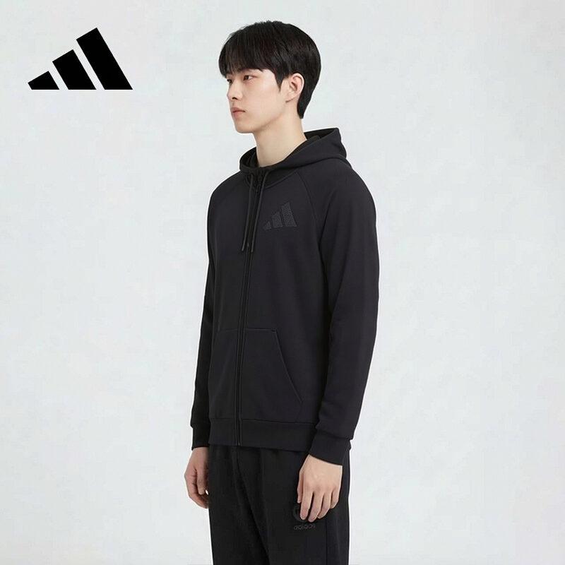 adidas Мужская спортивная куртка с капюшоном