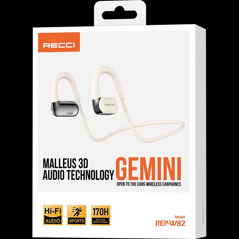 Беспроводные спортивные Bluetooth-наушники Recci REP-W82