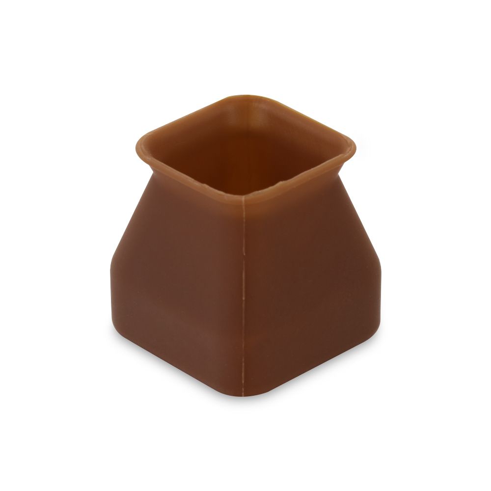 New Small Large White Grey Silicone Chair Leg Caps Table Cover Square