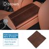 Car Armrest Box Cushion Fleece Pad Cover For Mercedes Benz A C E S Class GLE GLB GLA W205 W213 W167 W177 H247 X247 2015-