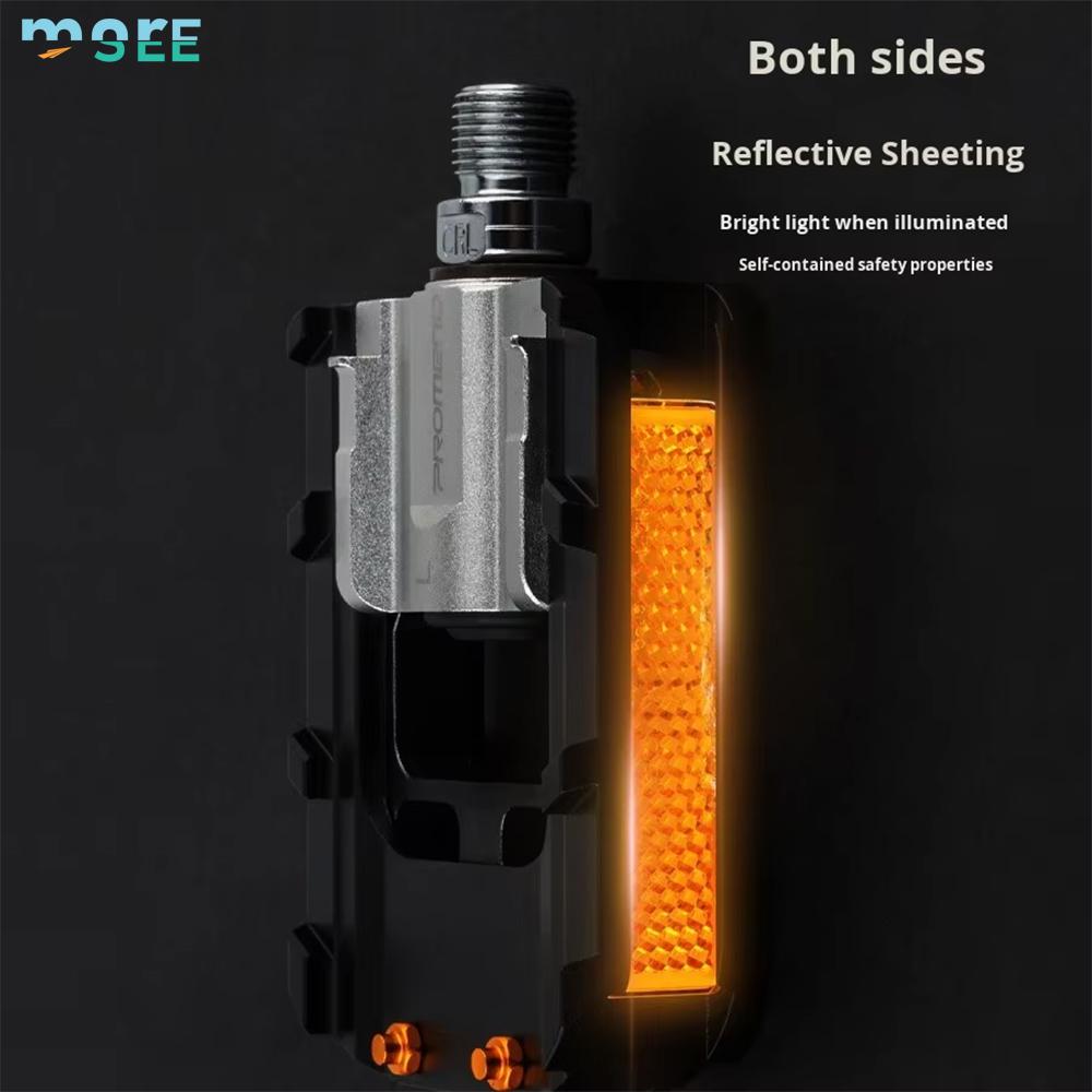 SeeMore Aluminum Bicycle Pedal Easy Push Like Dahon Folding Bike Pedal Road Bicycles Ultralight Mountain Bike Foldable Pedals