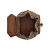 COACH PACE 22 Classic Presbyopia logo Coated canvas and refined calfskin Backpack Backpack Small Women's Khaki and Saddle color
