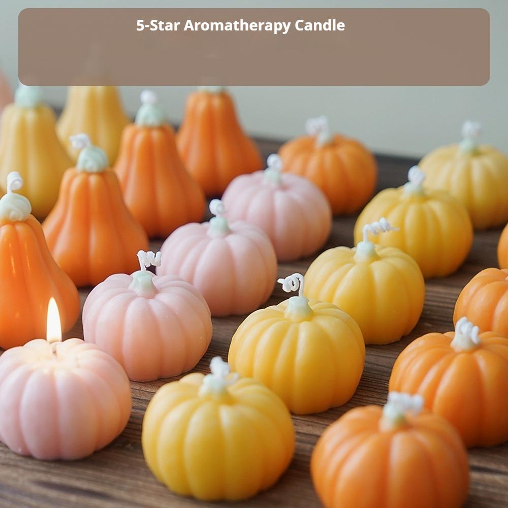 Halloween Scented Candle Atmosphere with Gift Simulation Pumpkin Fragrance