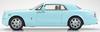 Kyosho Оригинальная модель Rolls-Royce Phantom Coupe масштаба 1/18, бирюзовый готовый продукт