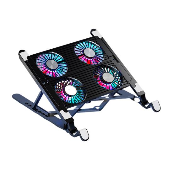 Ноутбук Радиатор Компьютер Кронштейн Подставка Регулируемая Высота Треугольная Структура Высокая Устойчивость Сильный Поток Воздуха