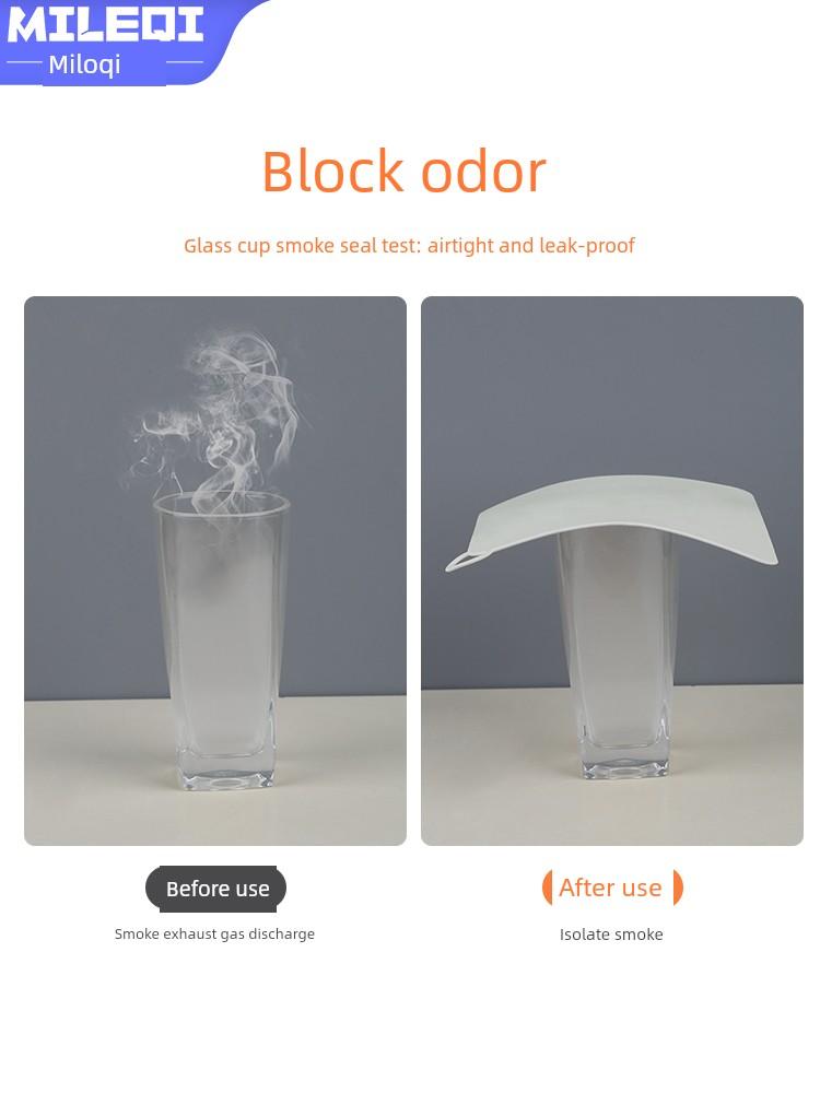 Floor Drain Deodorizer, Sewer Sealing Cover, Anti-Odor Silicone Mat, Bathroom Anti-Odor Device, Prevents Small Flying Insects and Odors