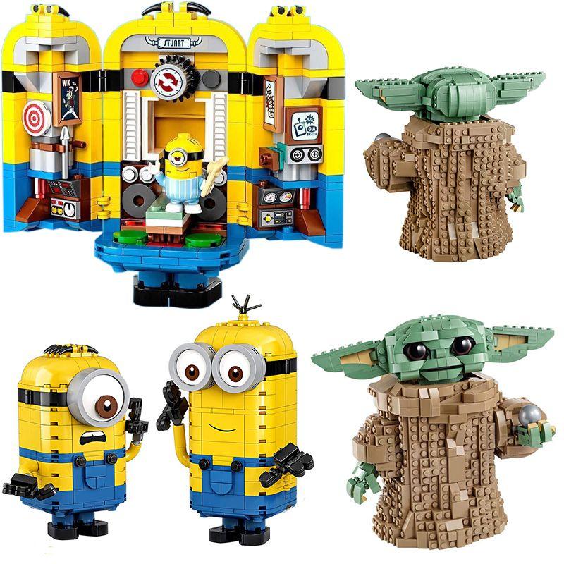 Wars The Star Child Baby Yoda Minions Building Block Children Toys Educational